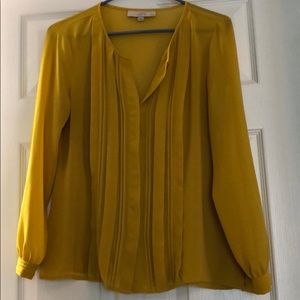 Yellow blouse